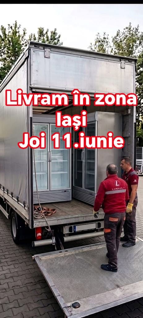 Livrare Echipamente HoReCa in Zona Iasi – Vitrine Frigorifice, Frigidere Profesionale si Congelatoare