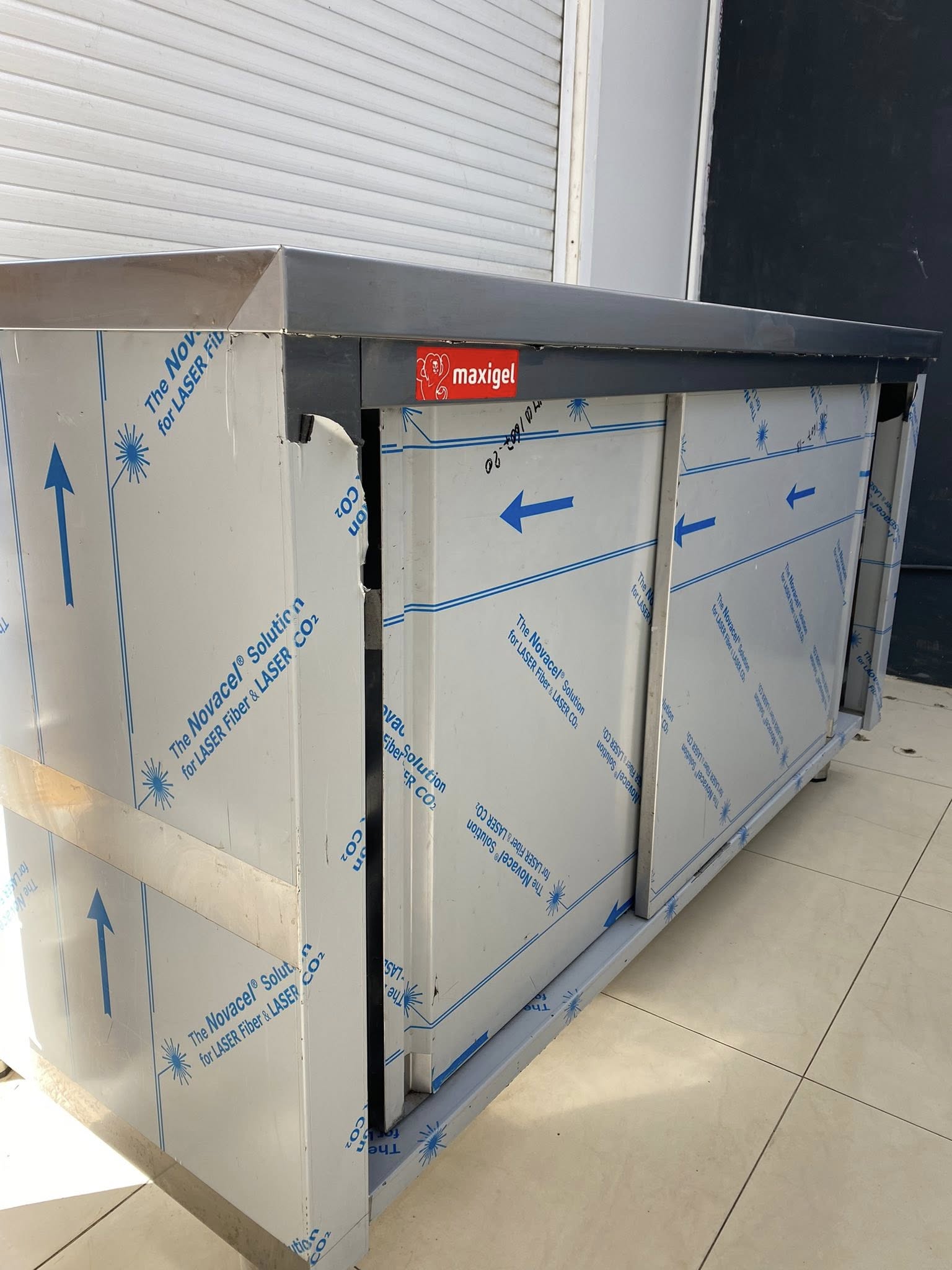 Masa Inox Profesionala Maxigel pentru Cafenea, Cofetarie sau Fast Food - Imagine 3