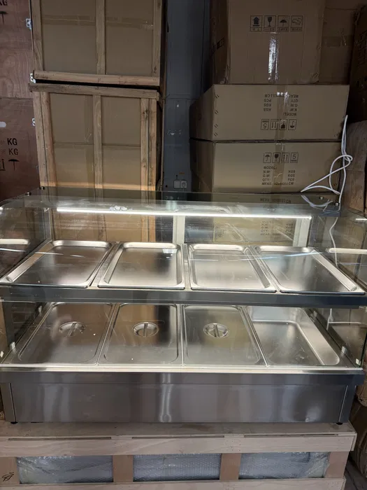 Vitrina Calda Profesionala KFC – Capacitate 8 GN 1/1 | Stare Excelenta - Imagine 2