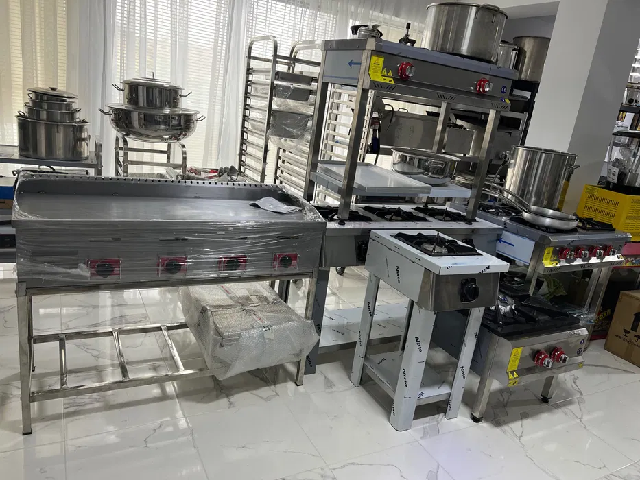 Gratar Profesional pe Gaz cu Placa Neteda din Inox – 1200 x 600 x 800 mm | Produs Nou - Imagine 3