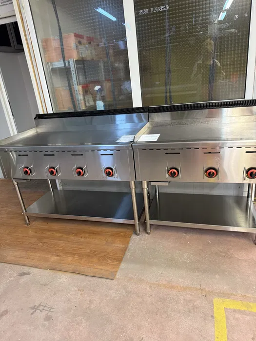 Gratar Profesional pe Gaz cu Placa Neteda Inox – 1200x600x800 mm | Nou, cu Garantie