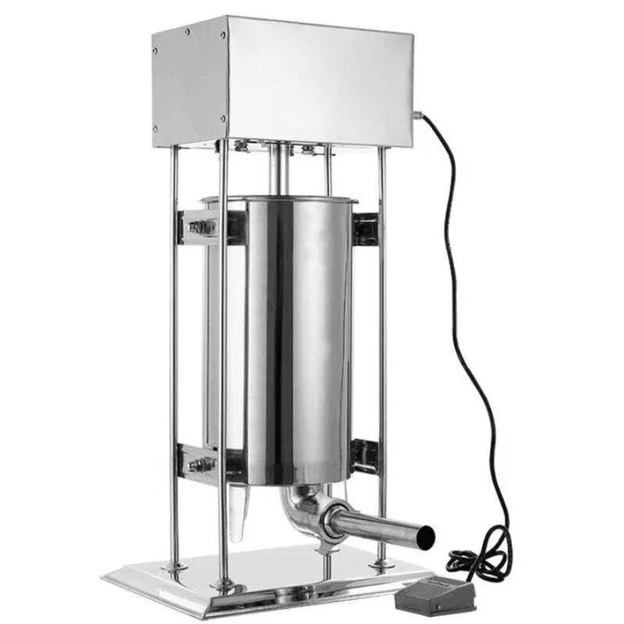 Masina Electrica Profesionala de Umplut Carnati – 15 Litri | Inox | Variator de Viteza