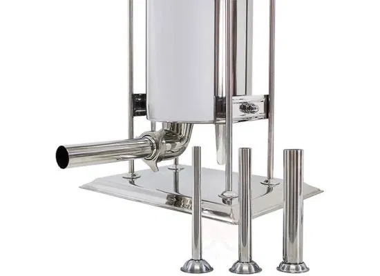 Masina Electrica Profesionala de Umplut Carnati – 15 Litri | Inox | Variator de Viteza - Imagine 2