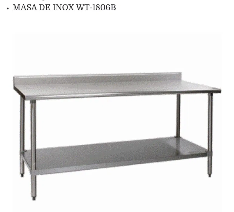 Mese de Lucru Profesionale din Inox – Diverse Dimensiuni | Produse Noi cu Garantie - Imagine 3