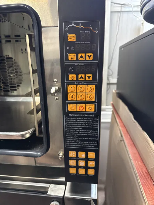 Cuptor Convection Profesional de Patiserie 10 Tavi 40x60 | Digital | 220V | Produs Nou - Imagine 3