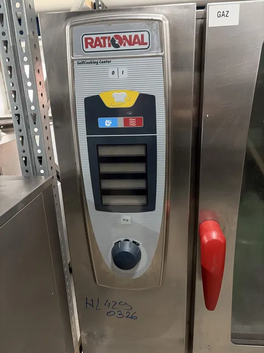 Cuptor Rational SCC 101G pe gaz – 10 tavi GN 1/1, spalare automata - Imagine 2