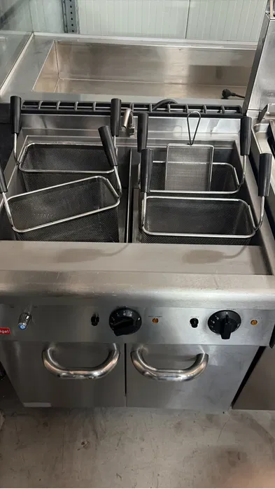 Fierbator profesional pentru paste dublu 2x28 litri – ideal pentru restaurante si pizzerii - Imagine 2