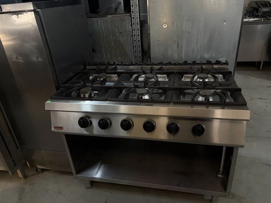 Aragaz profesional MBM Italia cu 6 ochiuri – linia 900, alimentare pe gaz