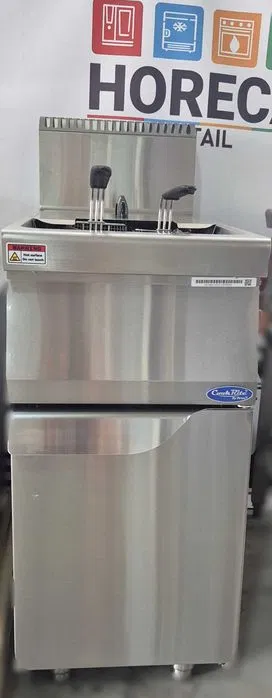 Friteuza profesionala pe gaz Linia 900 – inox AISI 304, ideala pentru restaurante si fast-food - Imagine 2