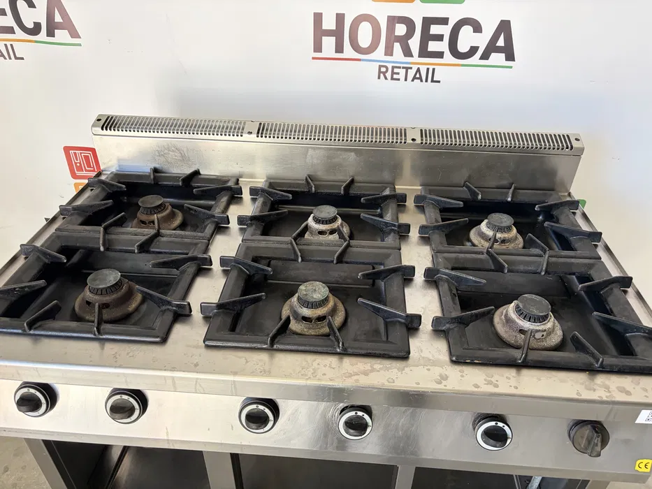 Aragaz Profesional 6 Ochiuri Modular Italia - Linia 700