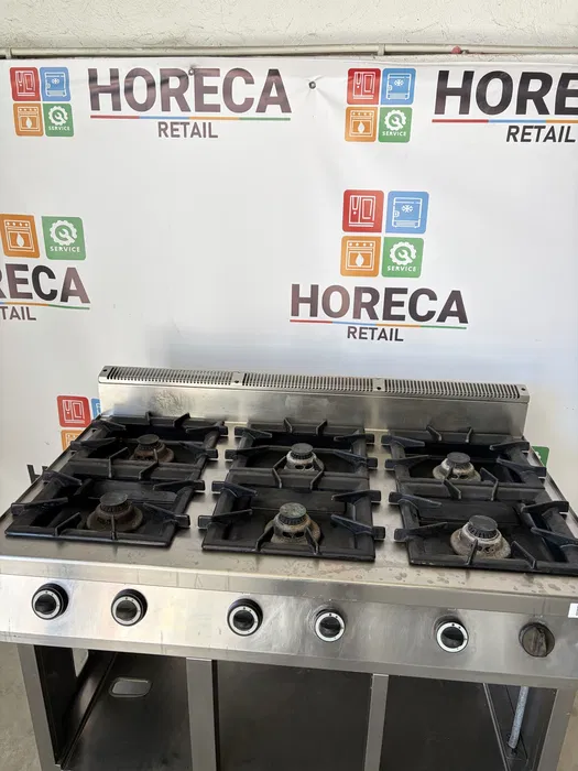 Aragaz Profesional 6 Ochiuri Modular Italia - Linia 700 - Imagine 2