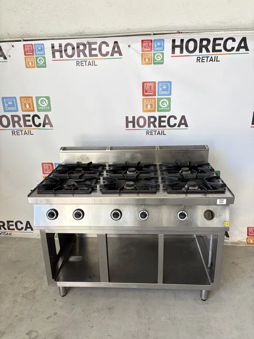 Aragaz Profesional 6 Ochiuri Modular Italia - Linia 700 - Imagine 4