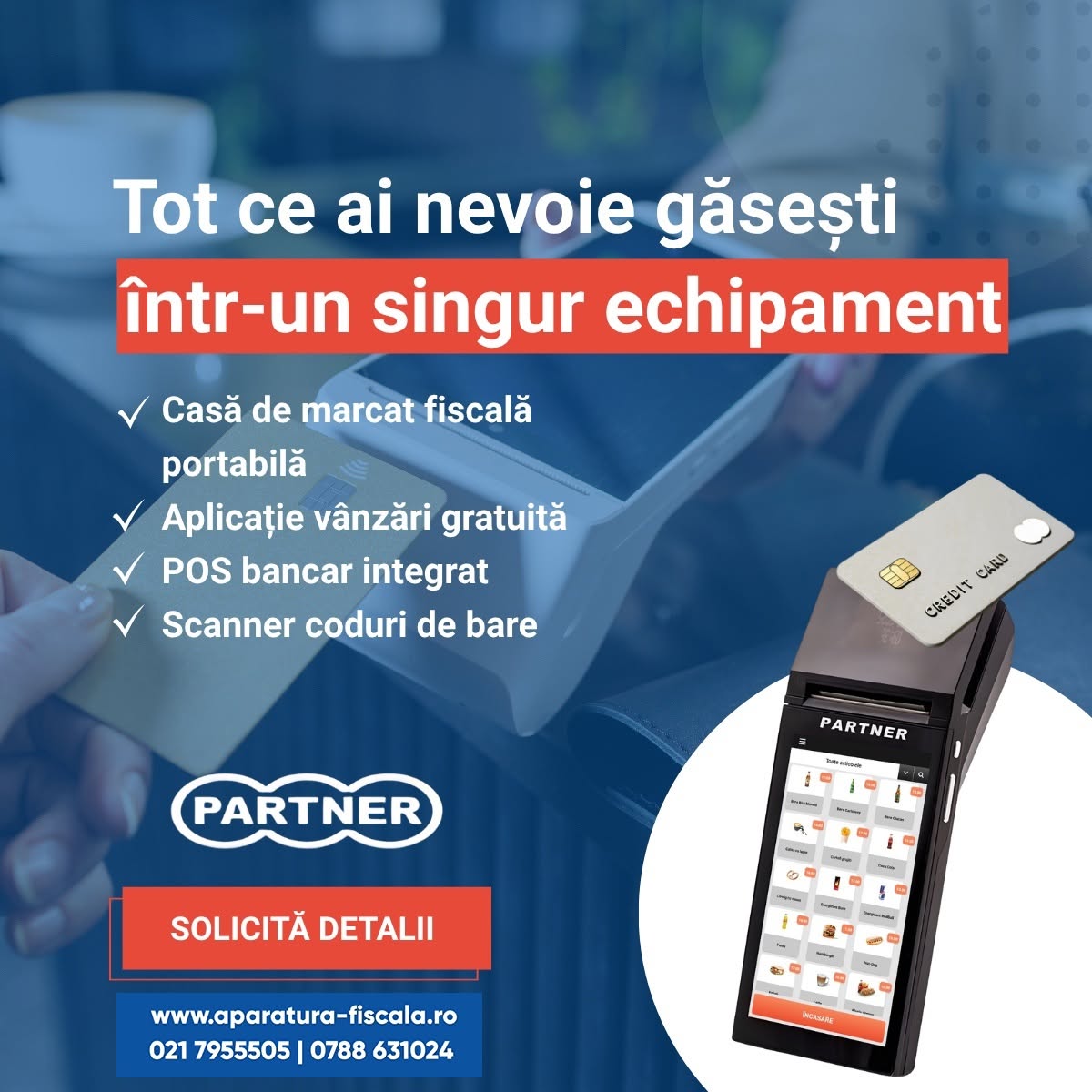 Casa de Marcat Fiscala si Solutii POS pentru HoReCa, Magazine si Retail - Imagine 3
