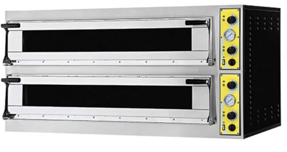 Cuptor profesional pentru pizza 6+6 pizza, doua camere, fabricat in Italia - Imagine 4