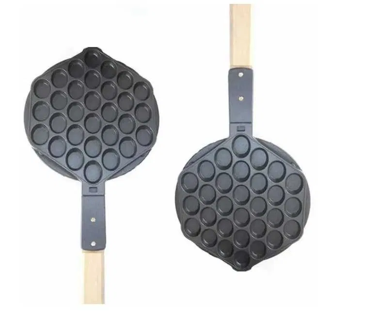 Aparat Bubble Waffle profesional electric sau pe gaz, ideal pentru deserturi si food truck - Imagine 3