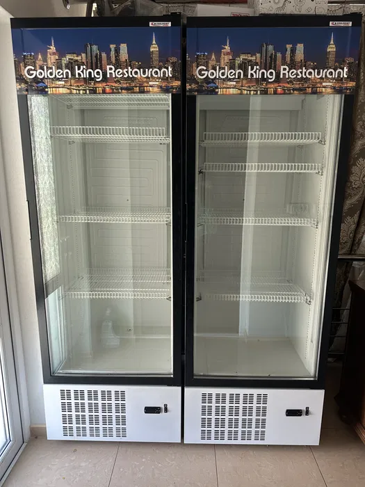 Vitrine frigorifice verticale profesionale, 200 cm, pentru magazine, restaurante si cafenele