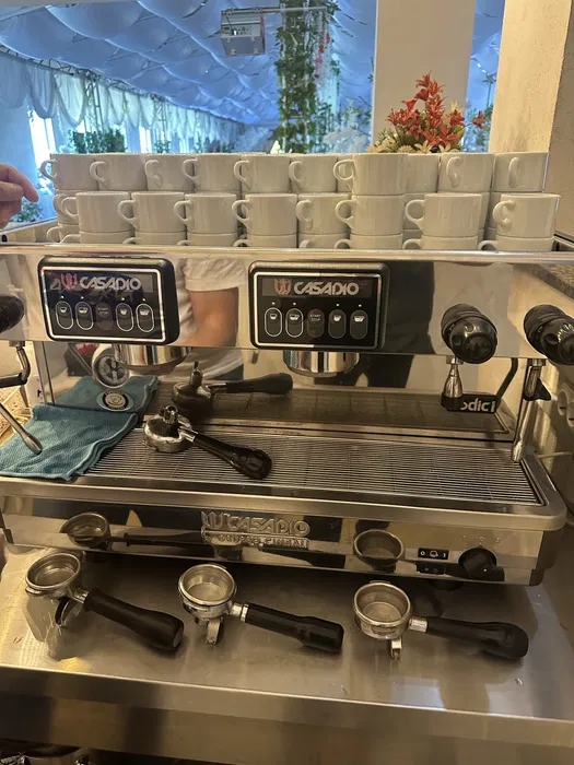 Expresor cafea profesional cu 2 grupuri, boiler 10.5 litri, revizionat complet , cesti