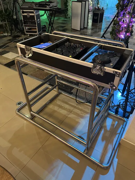 Suport DJ profesional din inox 304 pentru controller si echipamente audio restaurante, scene - Imagine 2