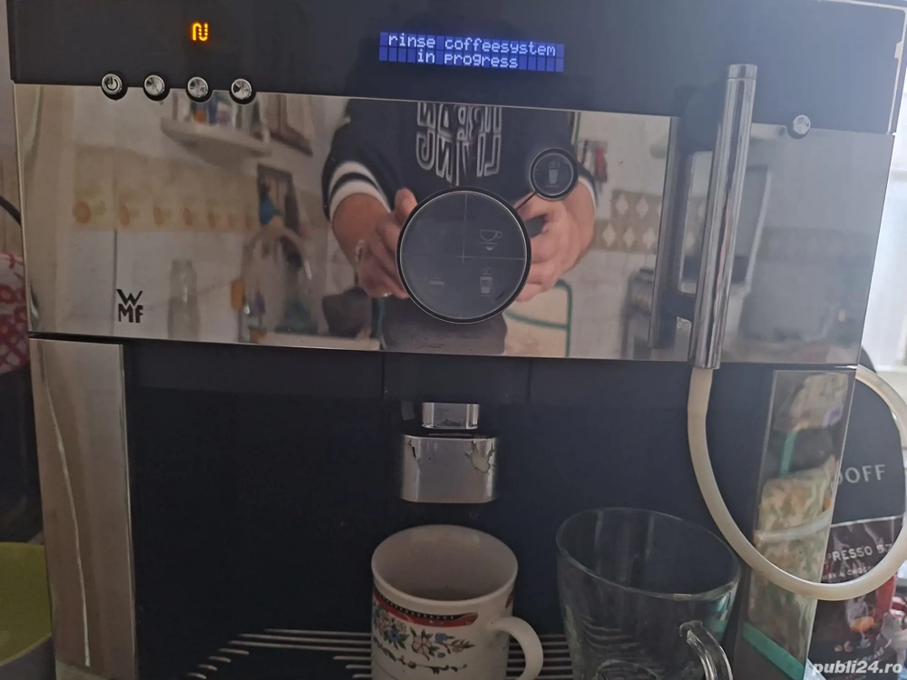 Espressor cafea profesional cu rasnita pentru cafea boabe si macinata - Imagine 3