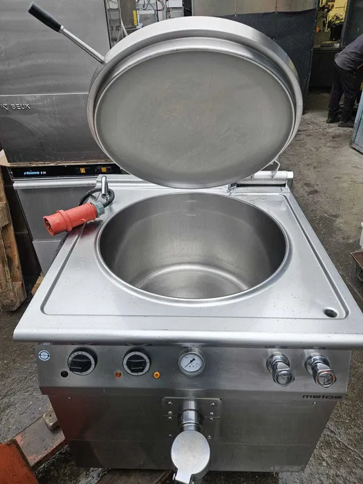 Marmita Profesionala METOS 100 Litri, Electrica 380V, 18 kW - Imagine 2