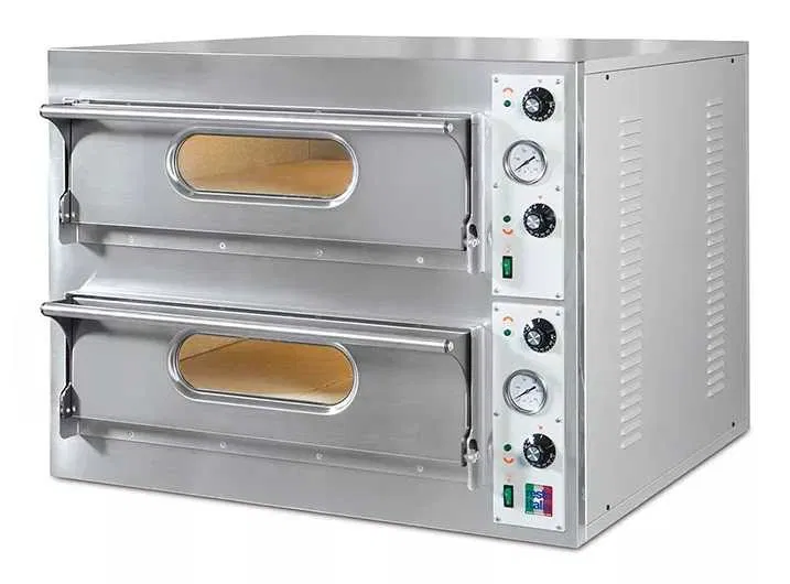 Cuptor profesional pizza Resto Italia STAR 44, 4+4 pizza, camera samota, nou