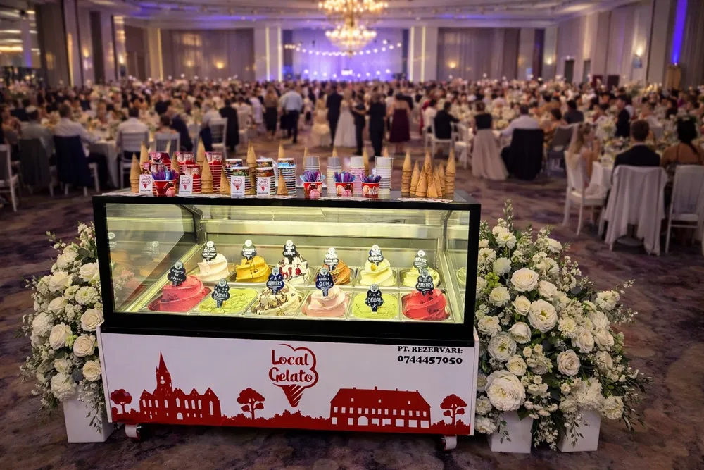 Ice Cream Bar pentru nunta, Gelato Bar si inghetata artizanala pentru evenimente - LOCAL GELATO Sibiu - Imagine 2