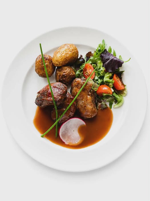 Obrajori de porc confiati in untura de rata - produs premium pentru restaurante si caterin
