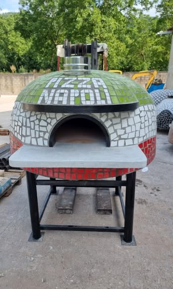 Cel Mai Bun Cuptor pe Lemne pentru Pizza Romana sau Napoletana | Functionare pe Lemne sau Gaz | Transport Inclus