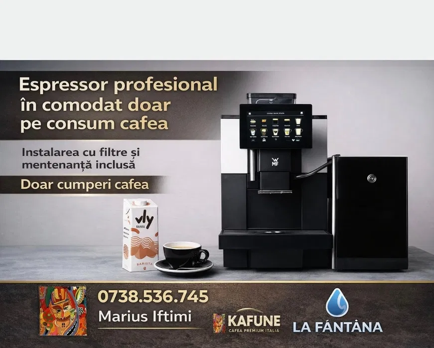 Espressor Profesional in Comodat Gratuit pentru Cafenele, Restaurante si Hoteluri - Imagine 4