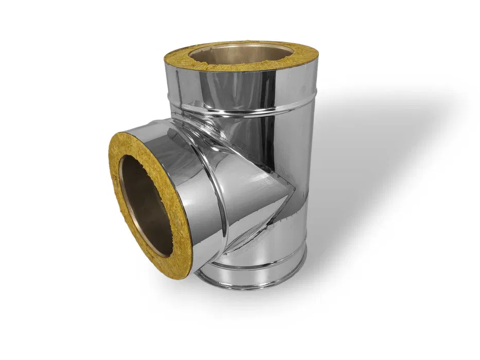Cos de Fum Izolat cu Vata Bazaltica din Inox AISI 304 – Siguranta si Durabilitate - Imagine 5