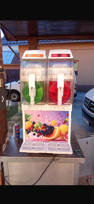 Aparat profesional de granita SPM cu 2 cuve de 12 litri | Ideal pentru terase si cafenele