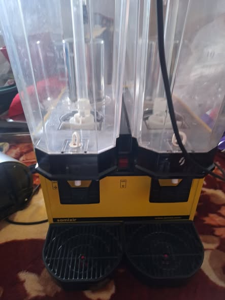 Dozator Bauturi Racitor 2 Cuve Sencotel - Aparat Sucuri, Limonada si Bauturi Reci Profesional granita