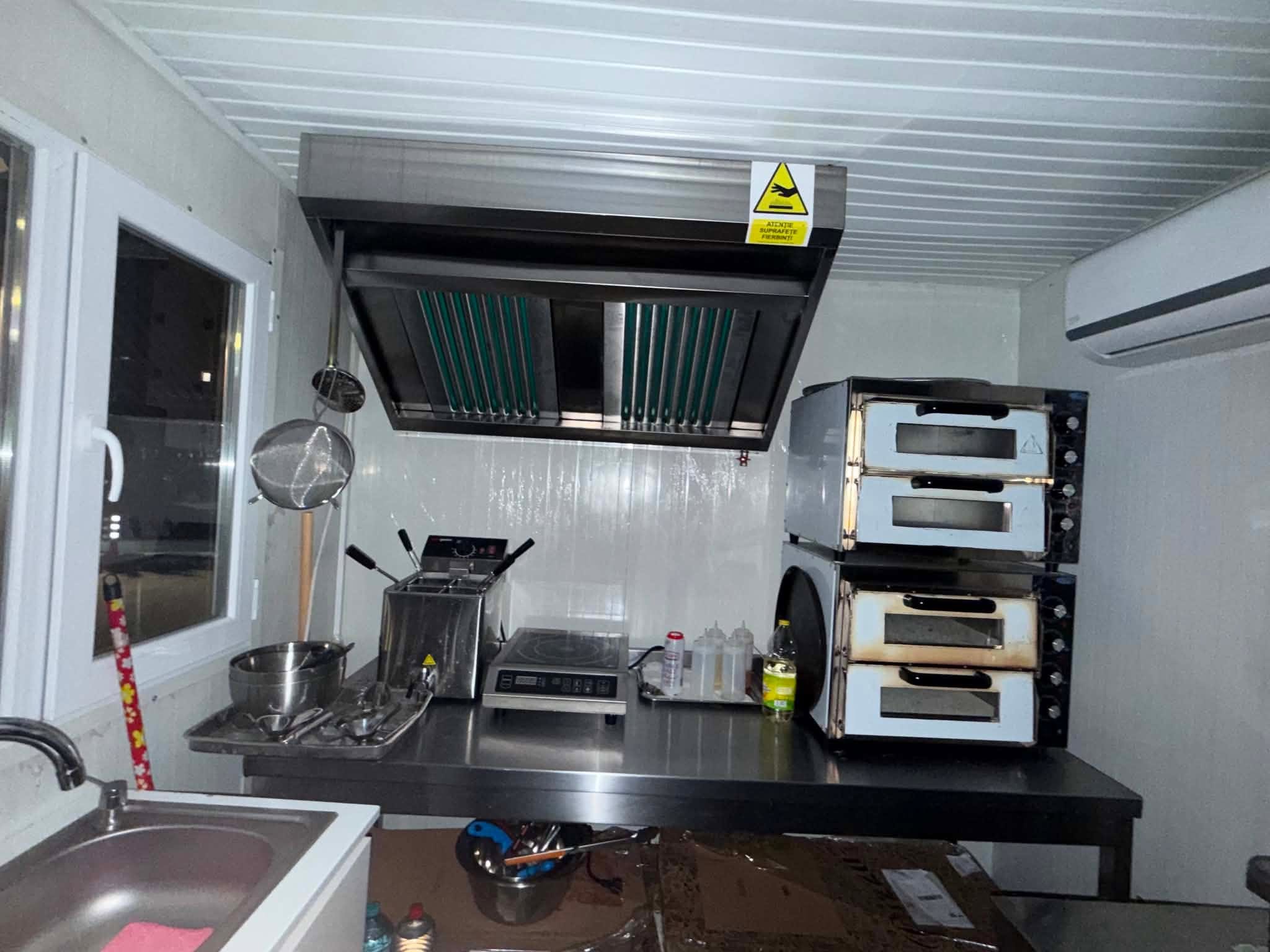 Hota Profesionala din Inox cu Motor – Ideala pentru Restaurante, Fast Food si Pizzerii