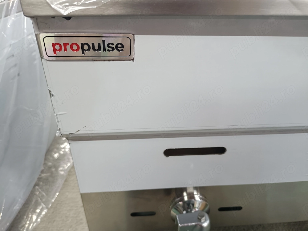 Friteuza Profesionala Electrica Dubla 2 x 17 Litri Propulse din Inox - 34 Litri Totali - Imagine 3