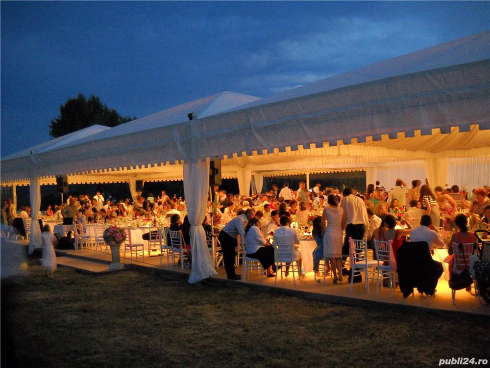 Inchiriere Corturi Evenimente, Mese, Scaune si Mobilier pentru Nunti, Botezuri, Catering si Evenimente Corporate