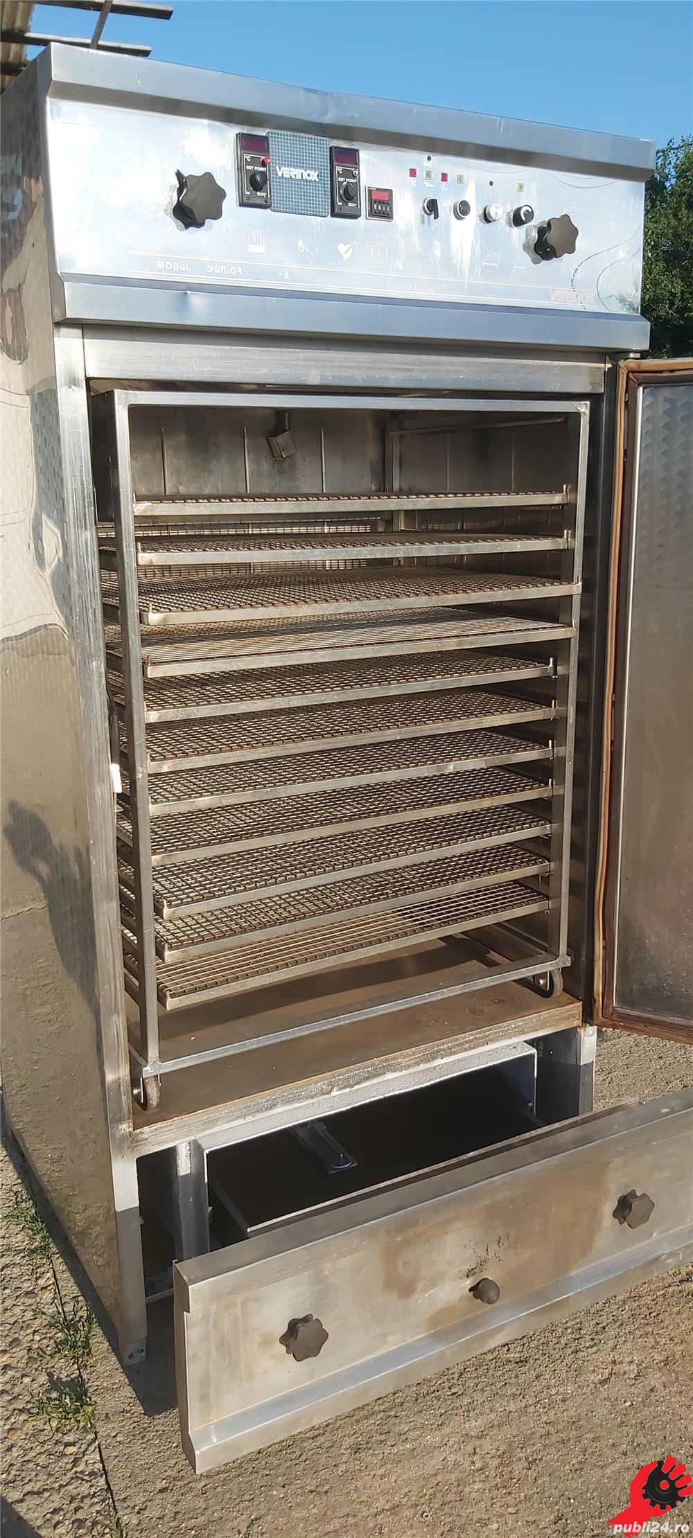 Cuptor profesional multifunctional pentru afumare, gatire si uscare produse alimentare - Imagine 4