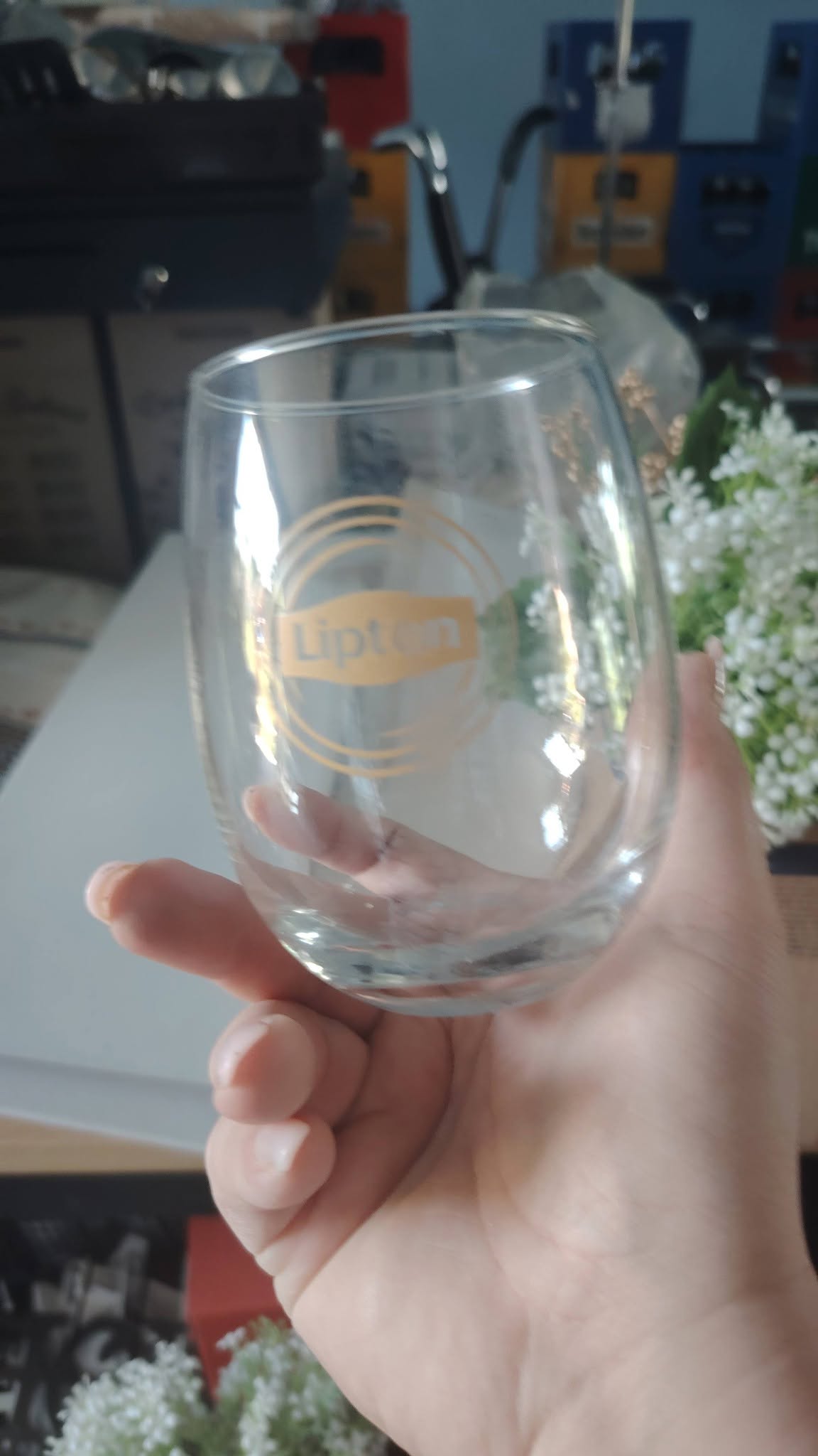 Pahare Lipton din Sticla pentru Ceai, Sucuri si Bauturi – HoReCa, Cafenea, Restaurant