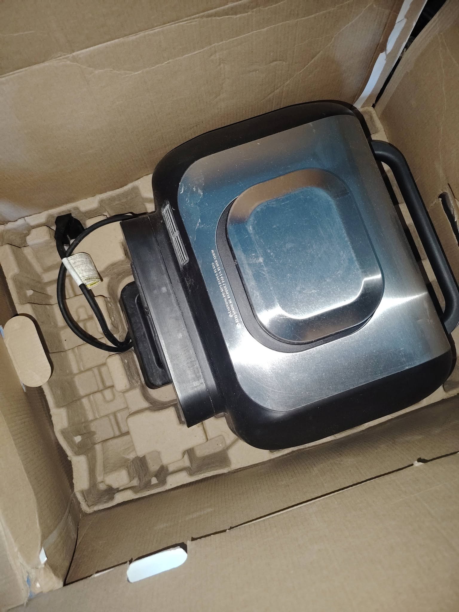 Grill electric Ninja Smart Grill & Air Fryer – grill multifunctional pentru restaurante, bistro si catering - Imagine 3