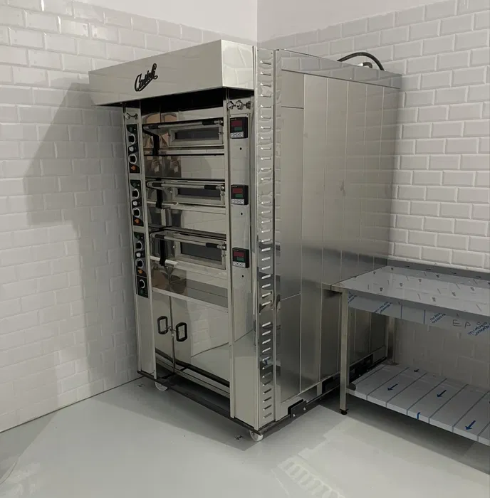 Cuptor profesional electric Castelli Forni C3/6-E – 3 camere, productie intensiva pentru pizzerii - Imagine 2