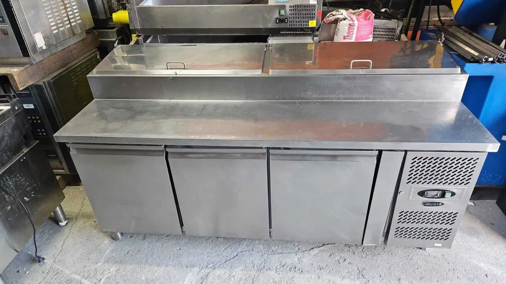Masa frigorifica profesionala SH inox - 2, 3 si 4 usi | Echipamente HoReCa cu garantie - Imagine 4