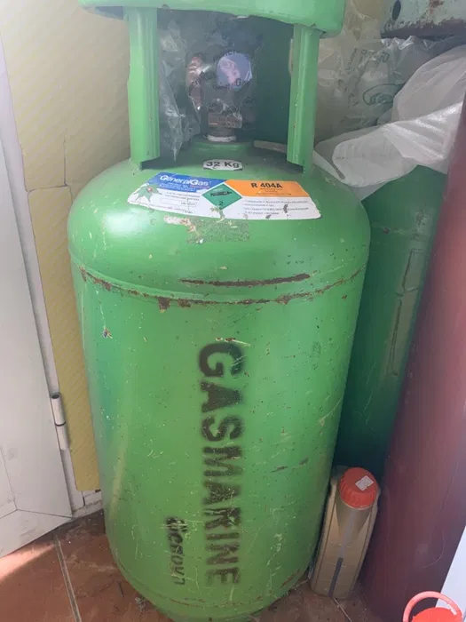 Butelie recuperat freon 40 kg cu 2 robineti - butelie agent frigorific pentru frigotehnie si climatizare - Imagine 4