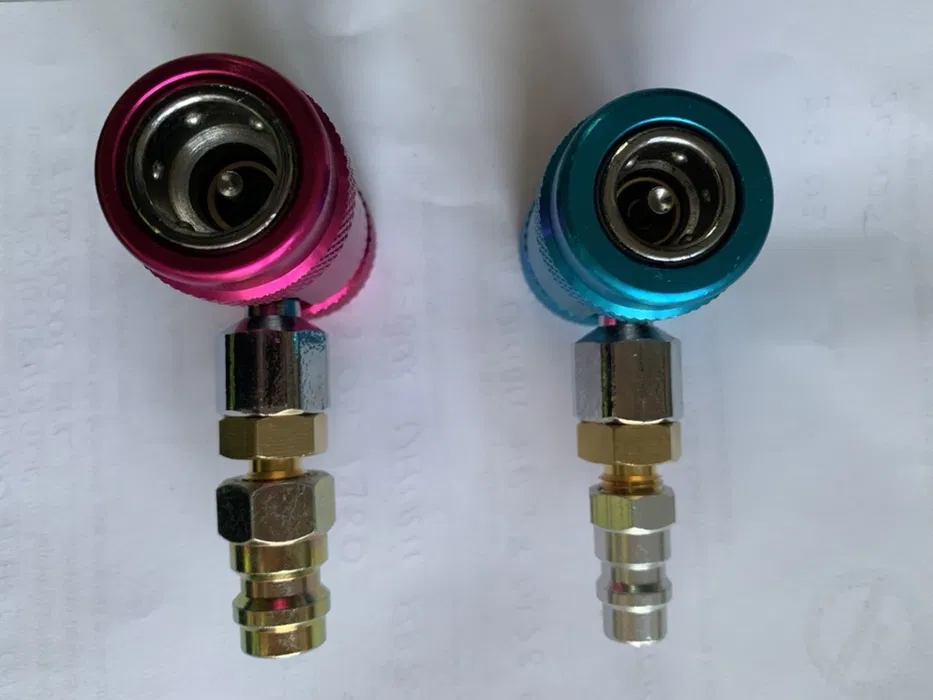 Set cuple R1234yf la R134a cu robinet - adaptoare pentru instalatii aer conditionat auto - Imagine 4