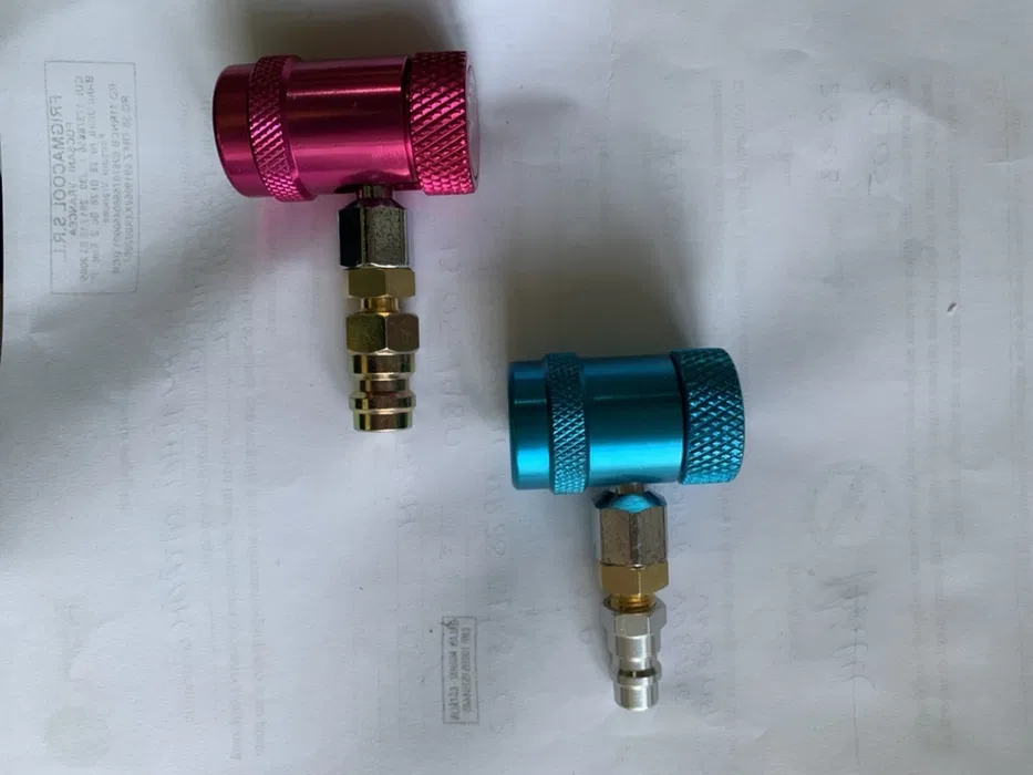 Set cuple R1234yf la R134a cu robinet - adaptoare pentru instalatii aer conditionat auto - Imagine 5