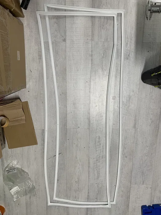Garnitura pentru vitrina frigorifica 160 x 67 cm - garnitura usa frigider bauturi, masa rece si dulap frigorific - Imagine 3