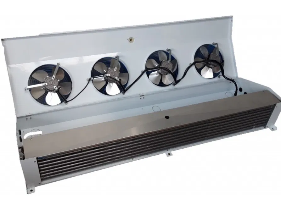 Vaporizator frigorific unghiular cu 4 ventilatoare - 3,47 kW pentru camere frigorifice