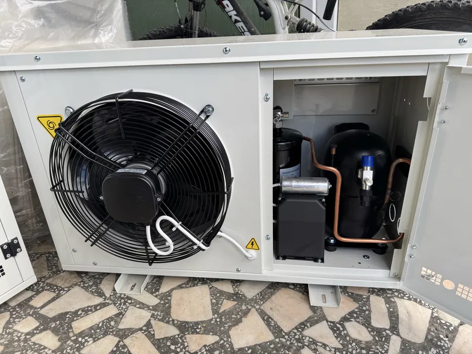 Agregat frigorific carcasat pentru refrigerare si congelare - Kit complet pentru camera frigorifica - Imagine 3