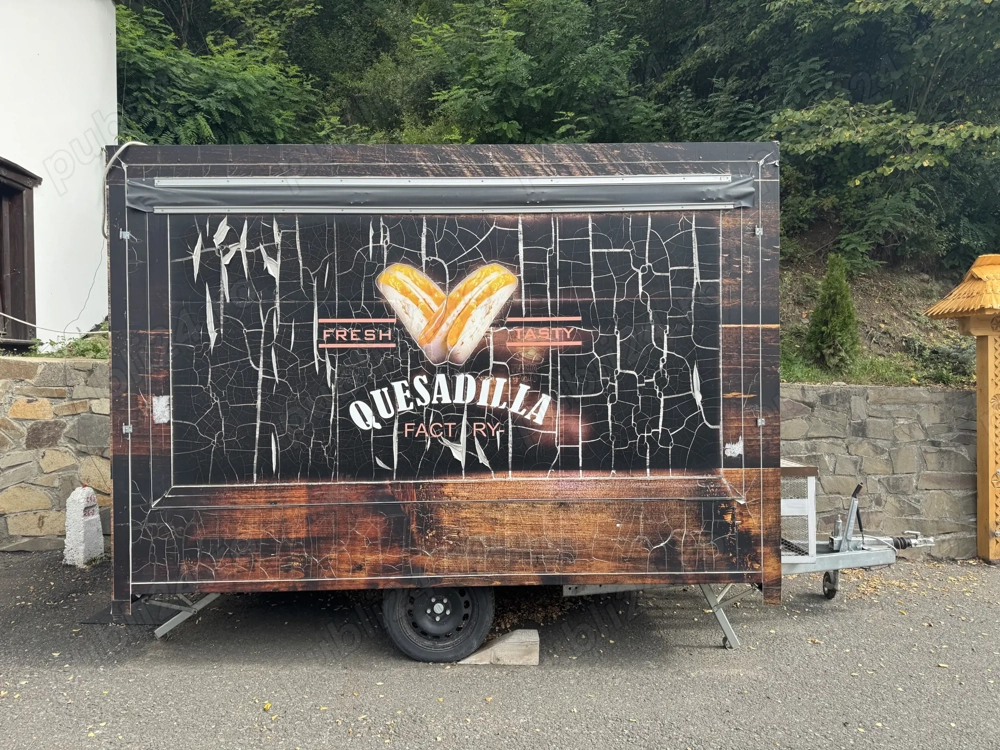 Rulota Fast Food complet echipata - Afacere la cheie pentru festivaluri, evenimente si HoReCa - Imagine 3