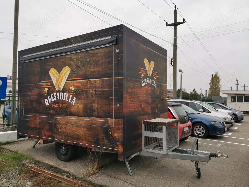 Rulota Fast Food complet echipata - Afacere la cheie pentru festivaluri, evenimente si HoReCa - Imagine 4