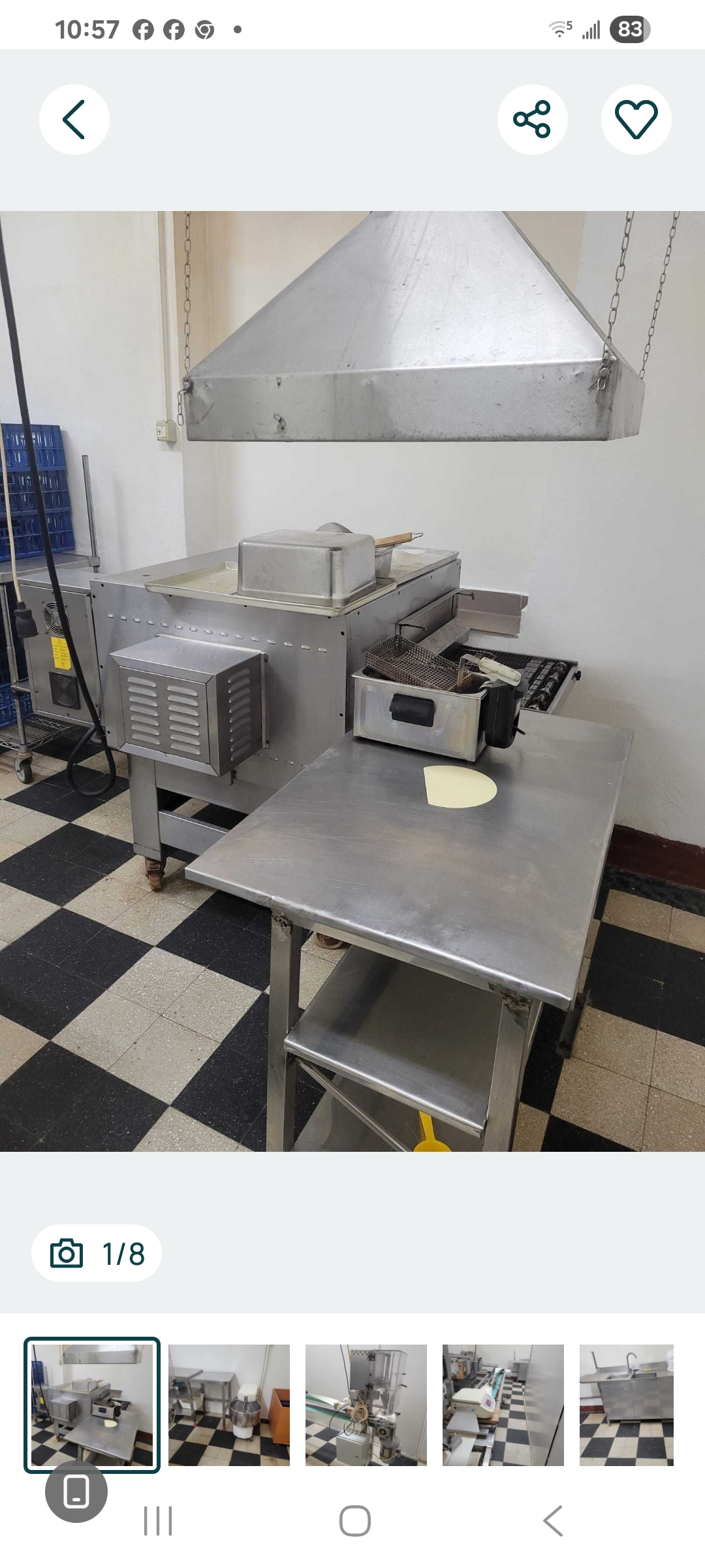 Echipamente covrigarie - Linie completa productie covrigi – masina format, cuptor Zanolli, malaxor, friteuza si mobilier inox