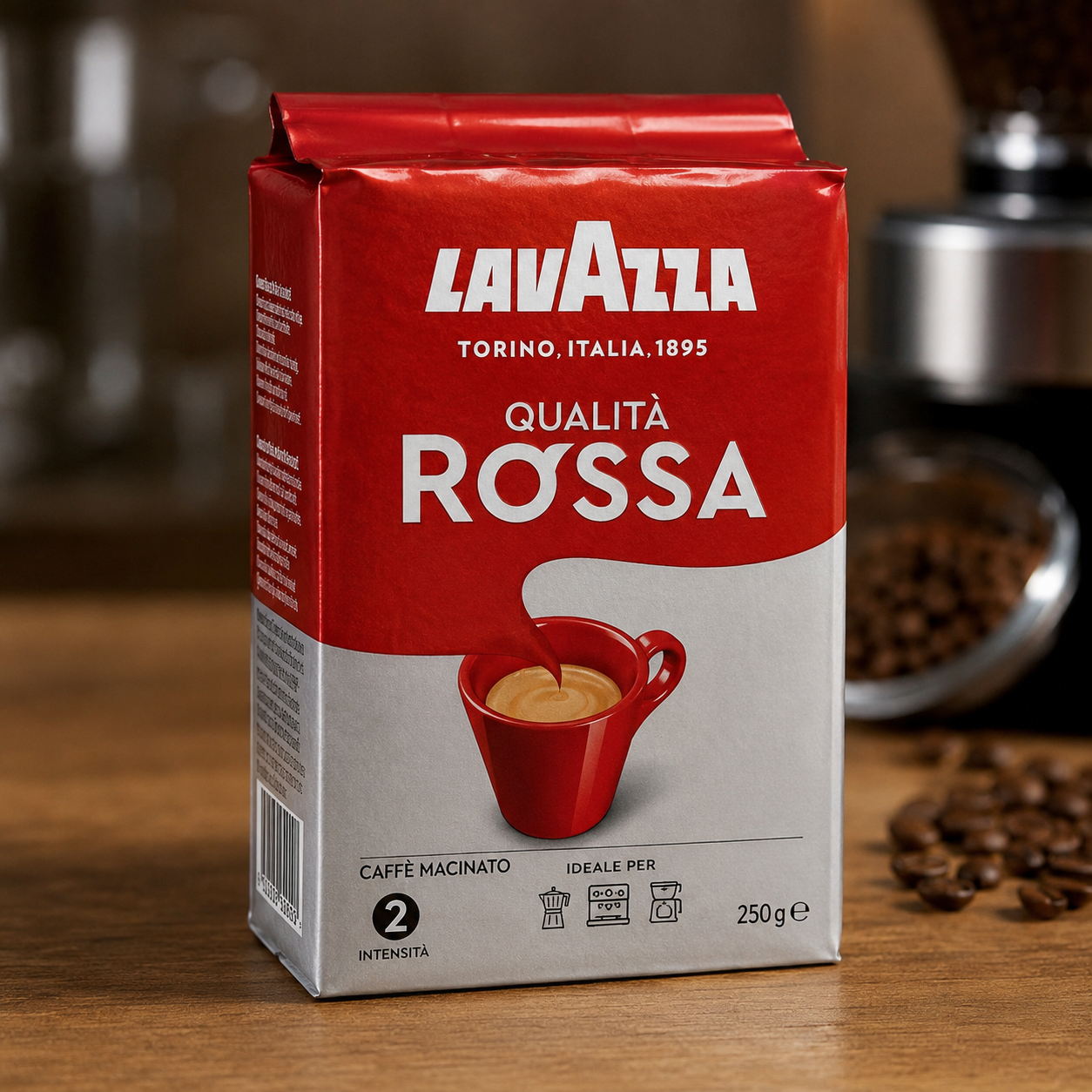 Cafea macinata Lavazza Qualità Rossa 250 g